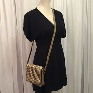 Gold Amanda Smith Small Shoulder Bag Sunmer